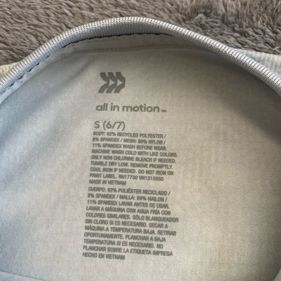 All in Motion Gray Long Sleeve Tee - Picture 2 of 3